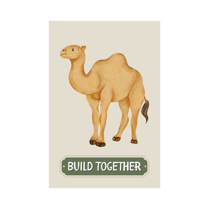 Build Together Camel Poster | S01