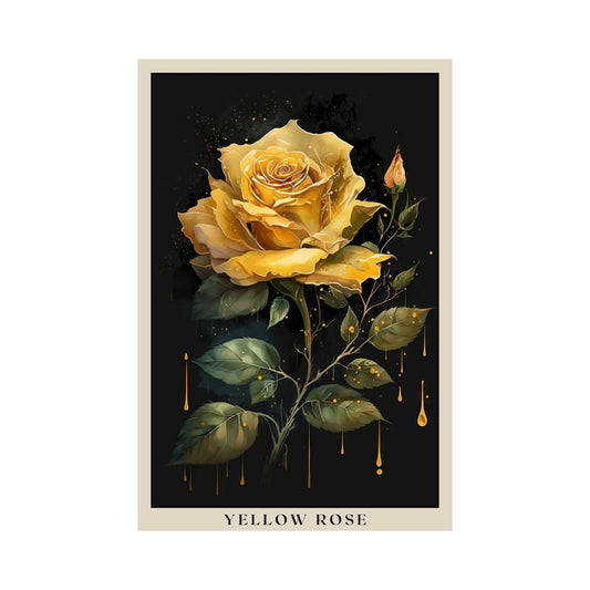 Yellow Rose Poster | S01