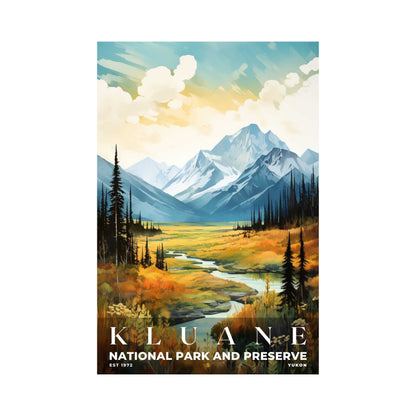 Kluane National Park Reserve Poster | S08