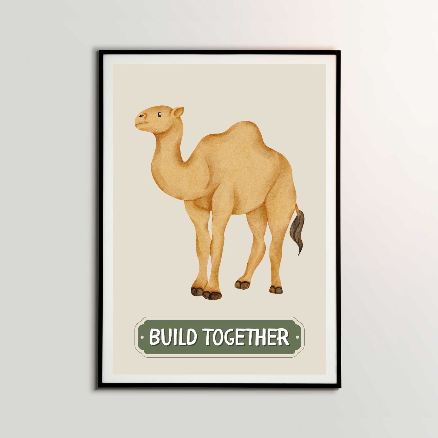 Build Together Camel Poster | S01