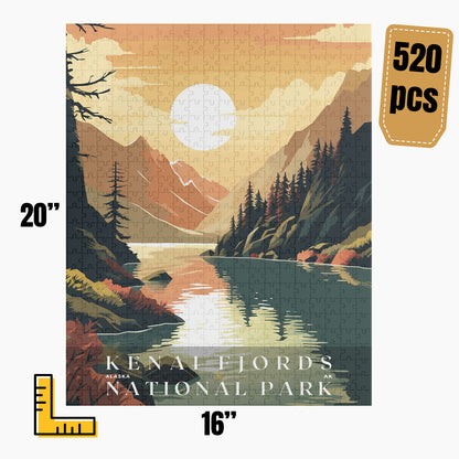 Kenai Fjords National Park Puzzle | US Travel | S01