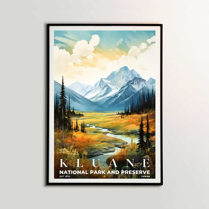 Kluane National Park Reserve Poster | S08