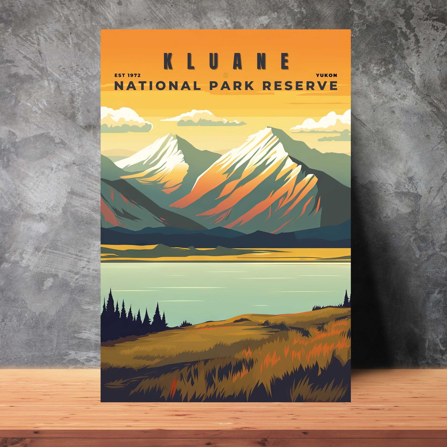 Kluane National Park Reserve Poster | S01