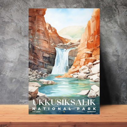 Ukkusiksalik National Park Poster | S08