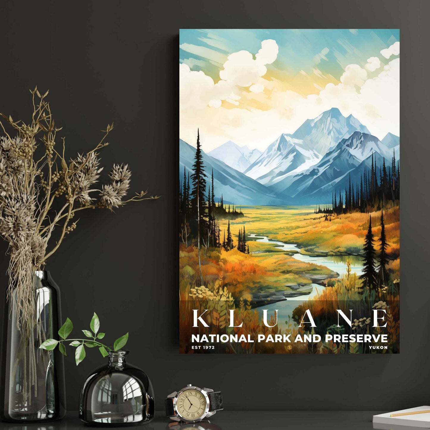Kluane National Park Reserve Poster | S08