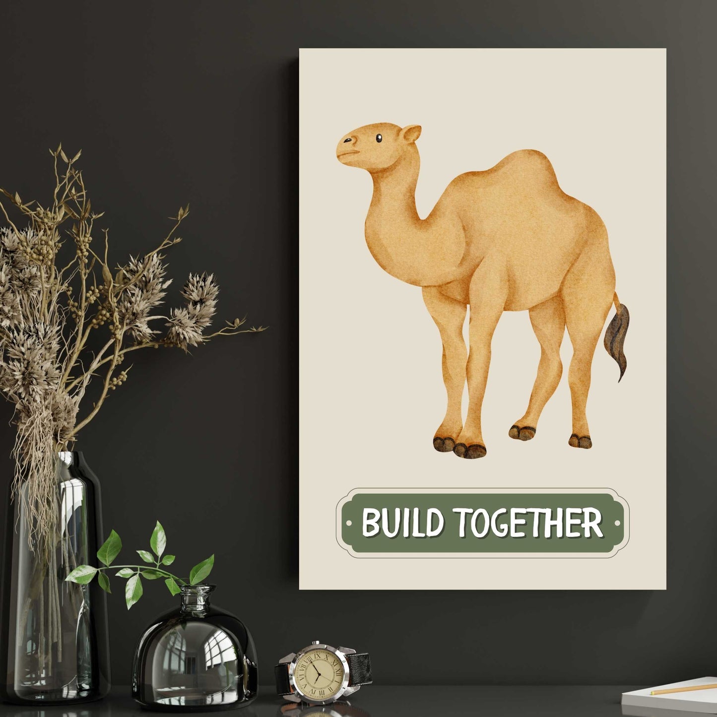 Build Together Camel Poster | S01