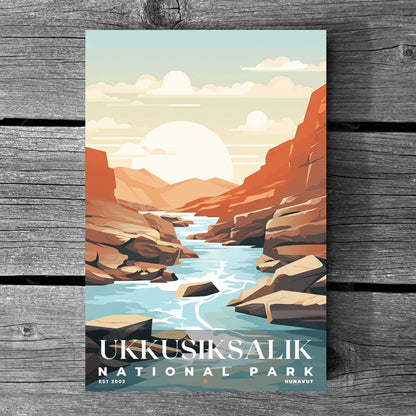 Ukkusiksalik National Park Poster | S03