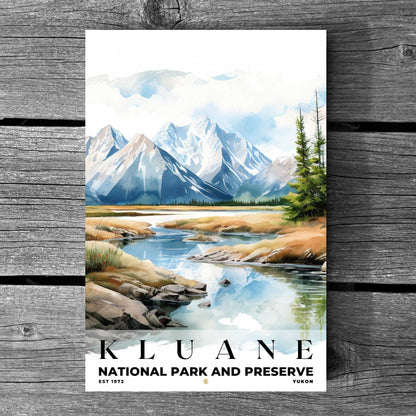 Kluane National Park Reserve Poster | S04