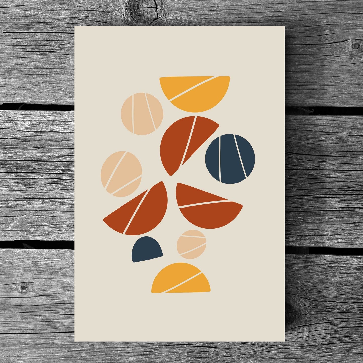 Boho Abstract Poster #19 | S01