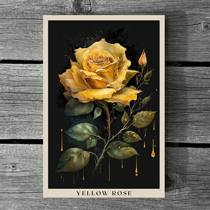 Yellow Rose Poster | S01