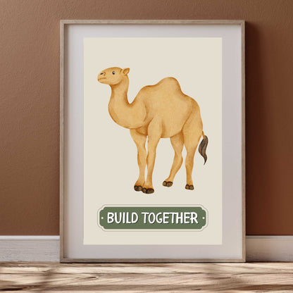 Build Together Camel Poster | S01