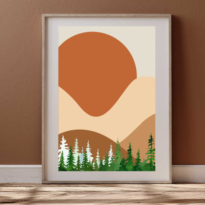 Boho Landscape Poster #19 | S01