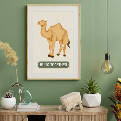 Build Together Camel Poster | S01