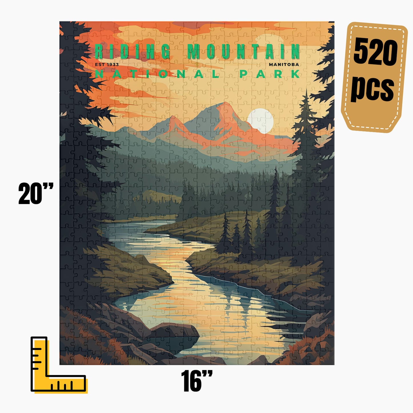 Riding Mountain National Park Puzzle | S01