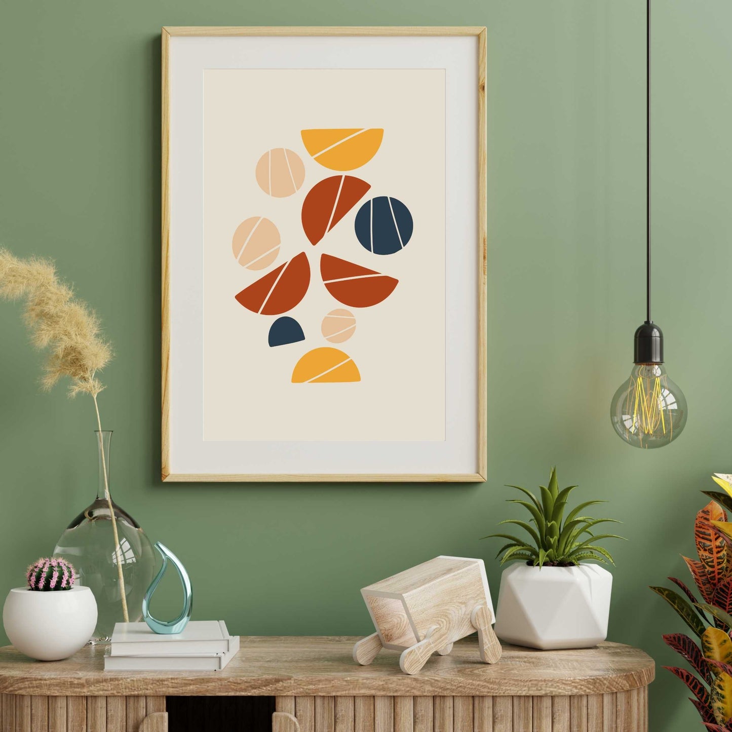 Boho Abstract Poster #19 | S01