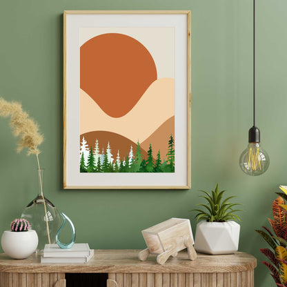 Boho Landscape Poster #19 | S01