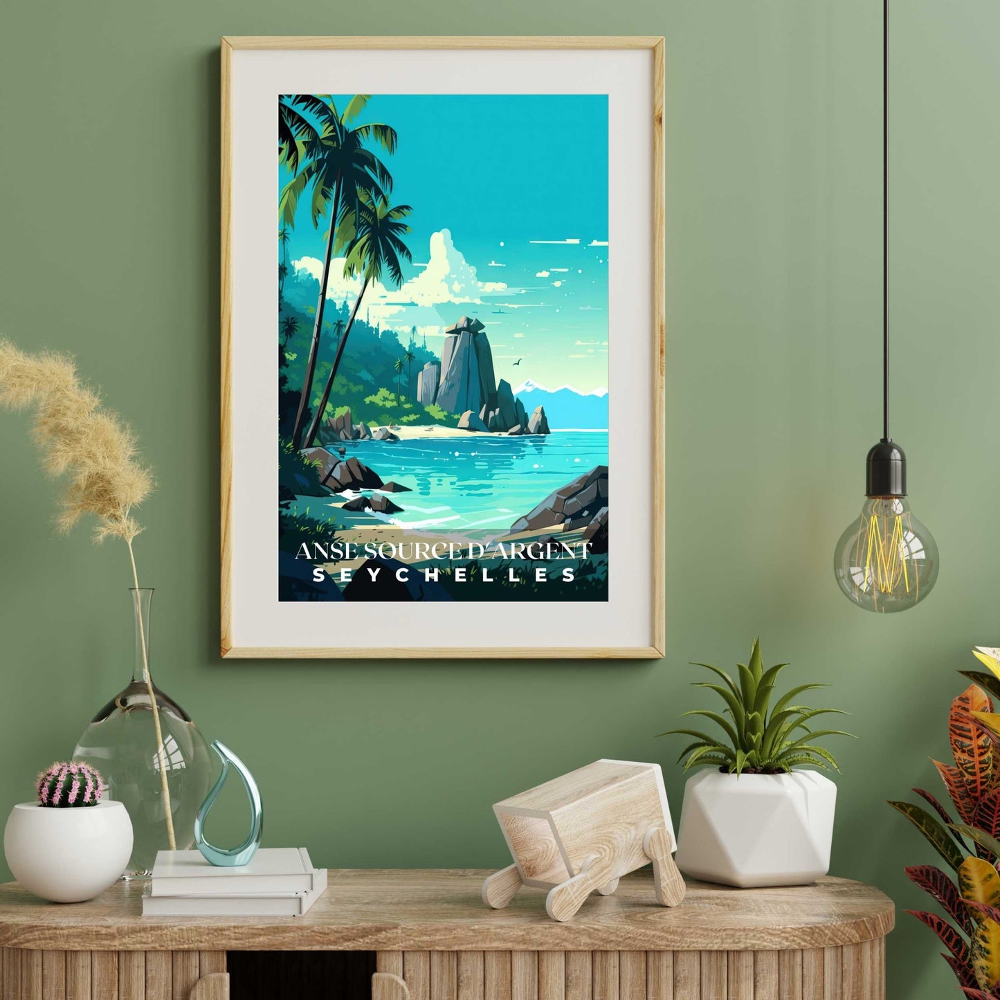 Anse Source DArgent Poster | S01