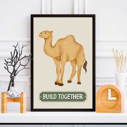 Build Together Camel Poster | S01