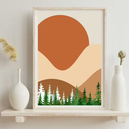 Boho Landscape Poster #19 | S01