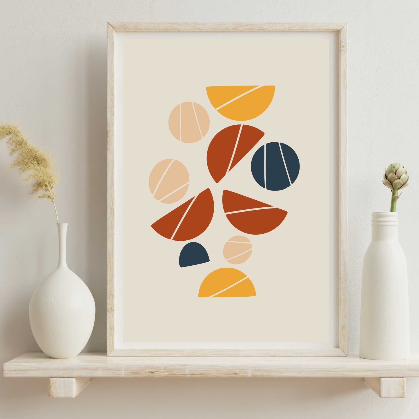 Boho Abstract Poster #19 | S01