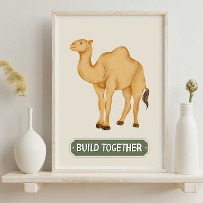 Build Together Camel Poster | S01