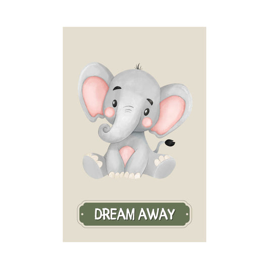 Dream Away Elephant Poster | S01