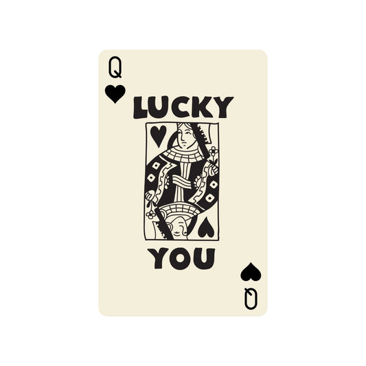 Lucky You Queen of Spades Poster