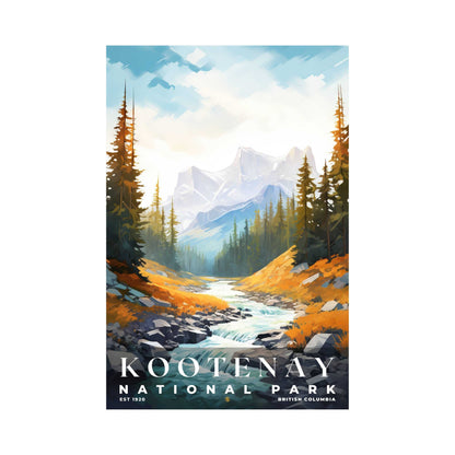 Kootenay National Park Poster | S08