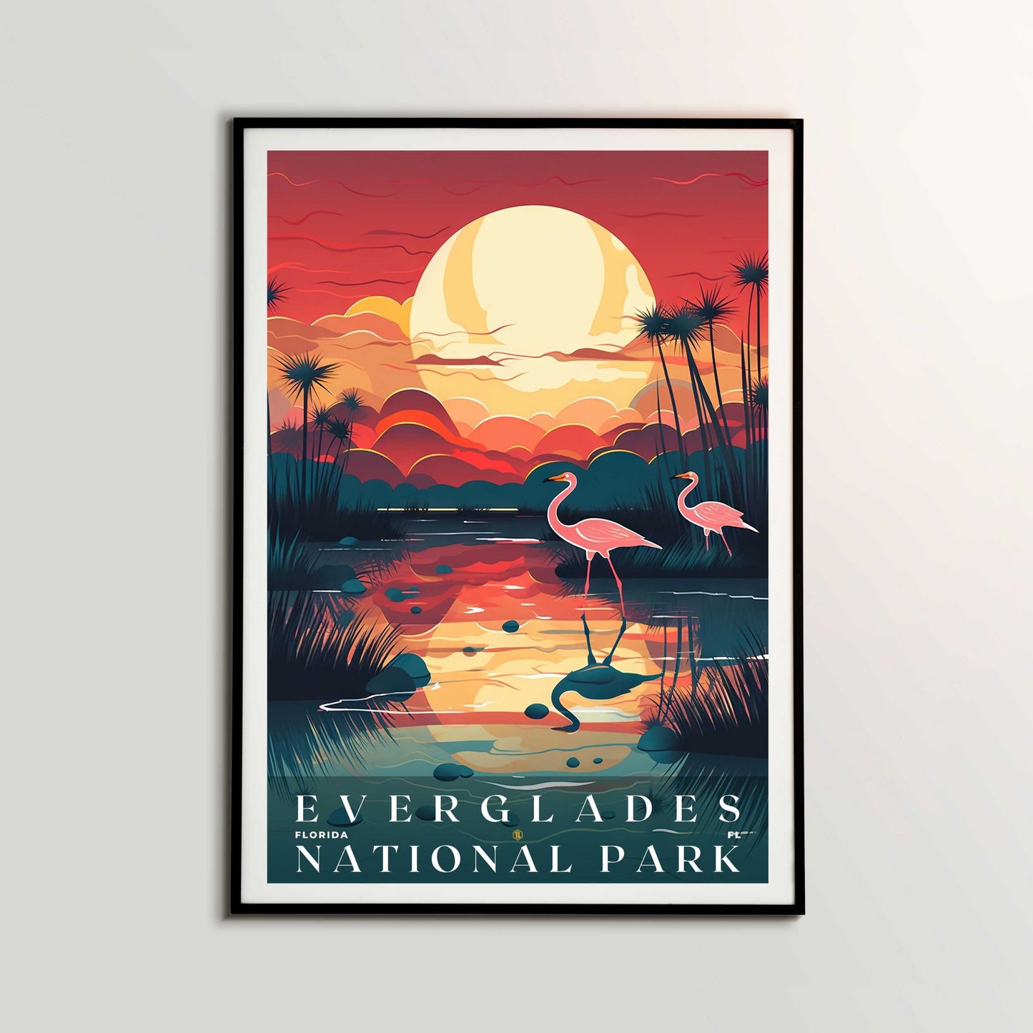 Everglades National Park Poster | US Travel | S01