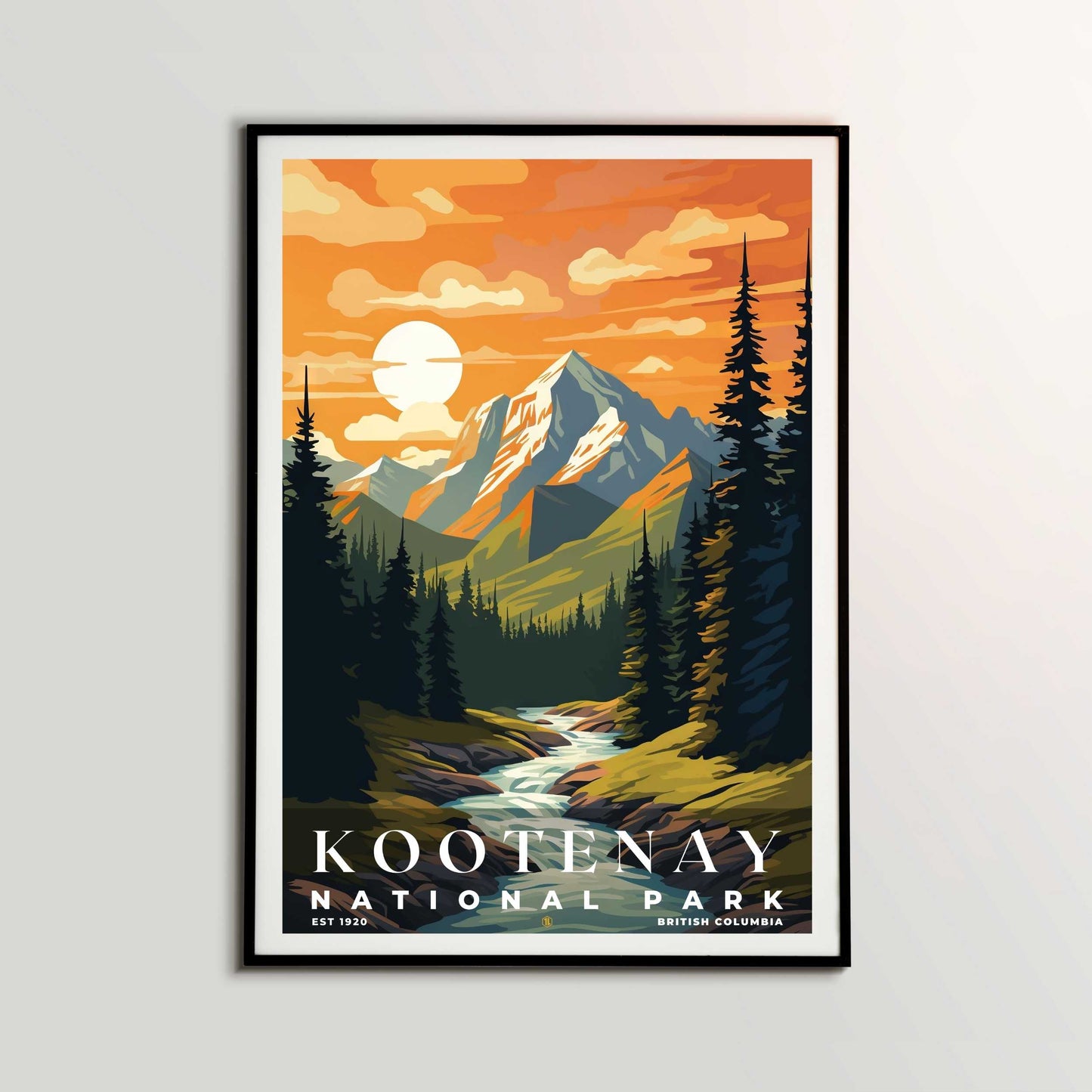 Kootenay National Park Poster | S05