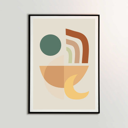 Boho Abstract Poster #20 | S01