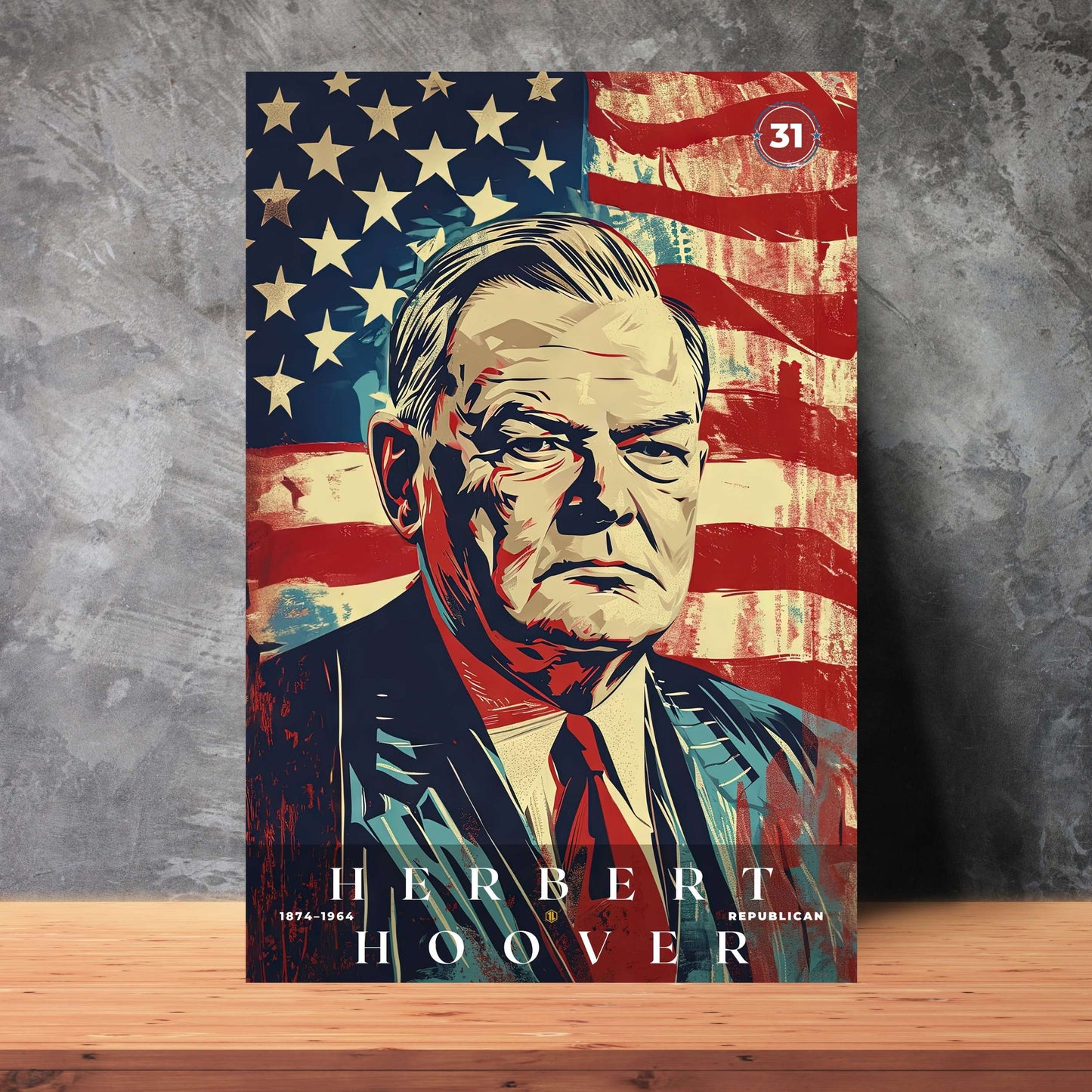 Herbert Hoover Poster | S05