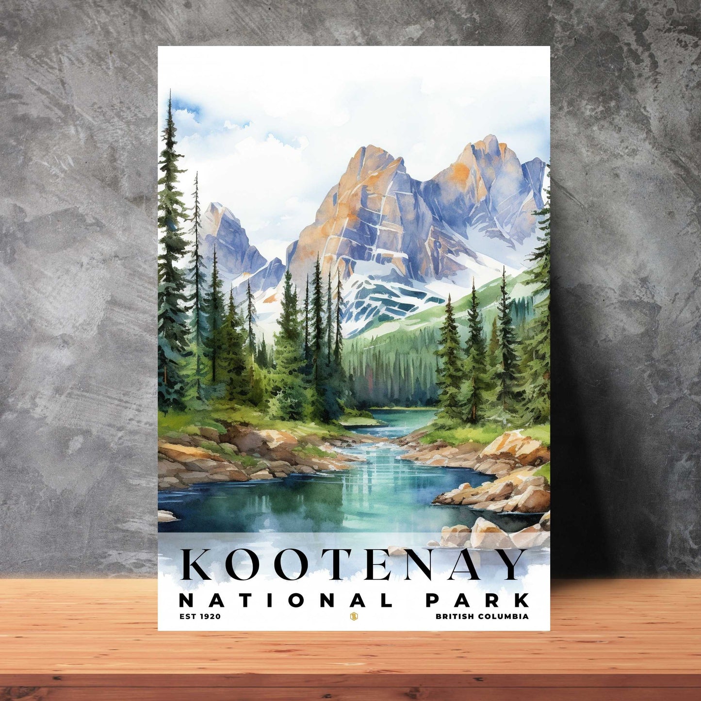 Kootenay National Park Poster | S04