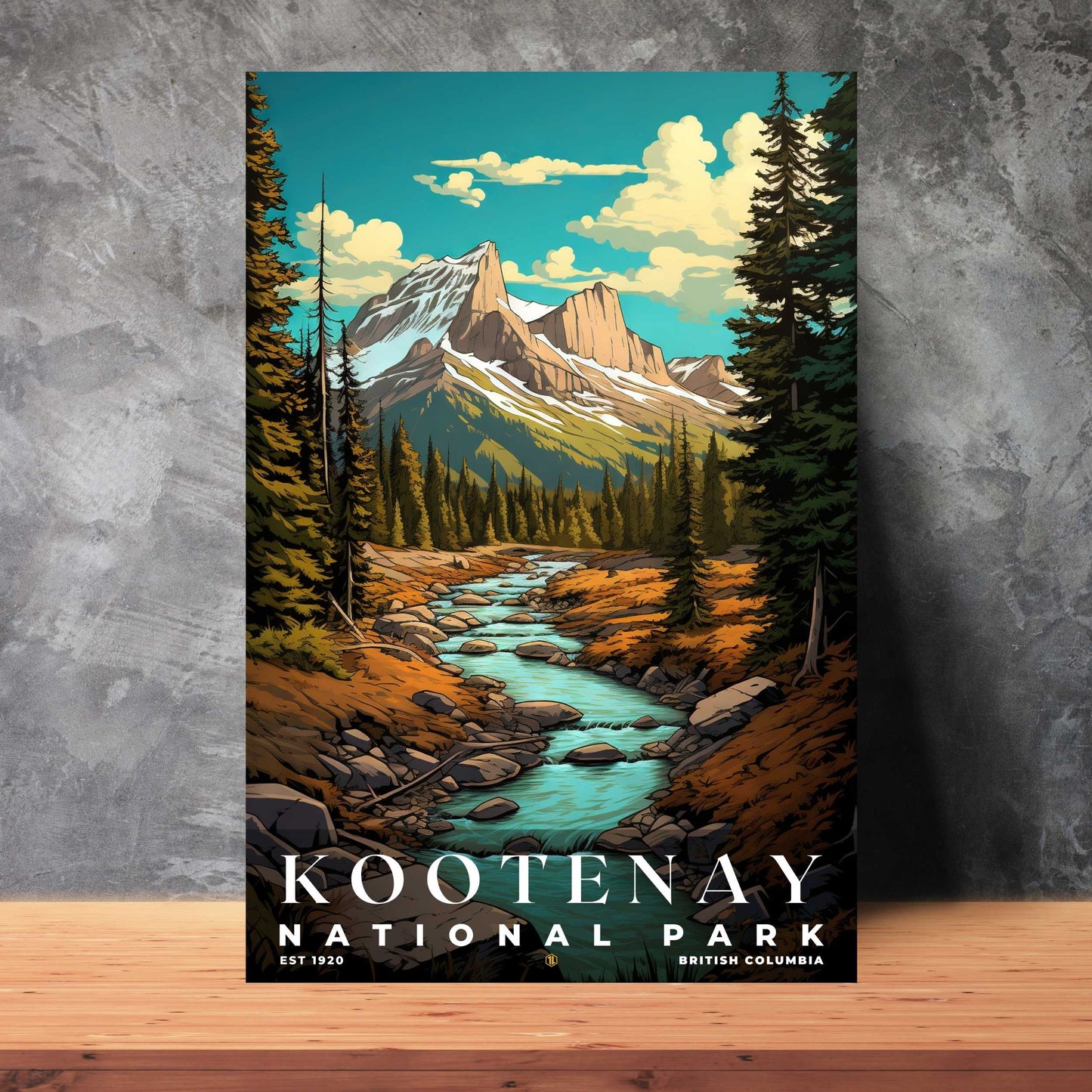 Kootenay National Park Poster | S07