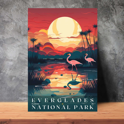 Everglades National Park Poster | US Travel | S01