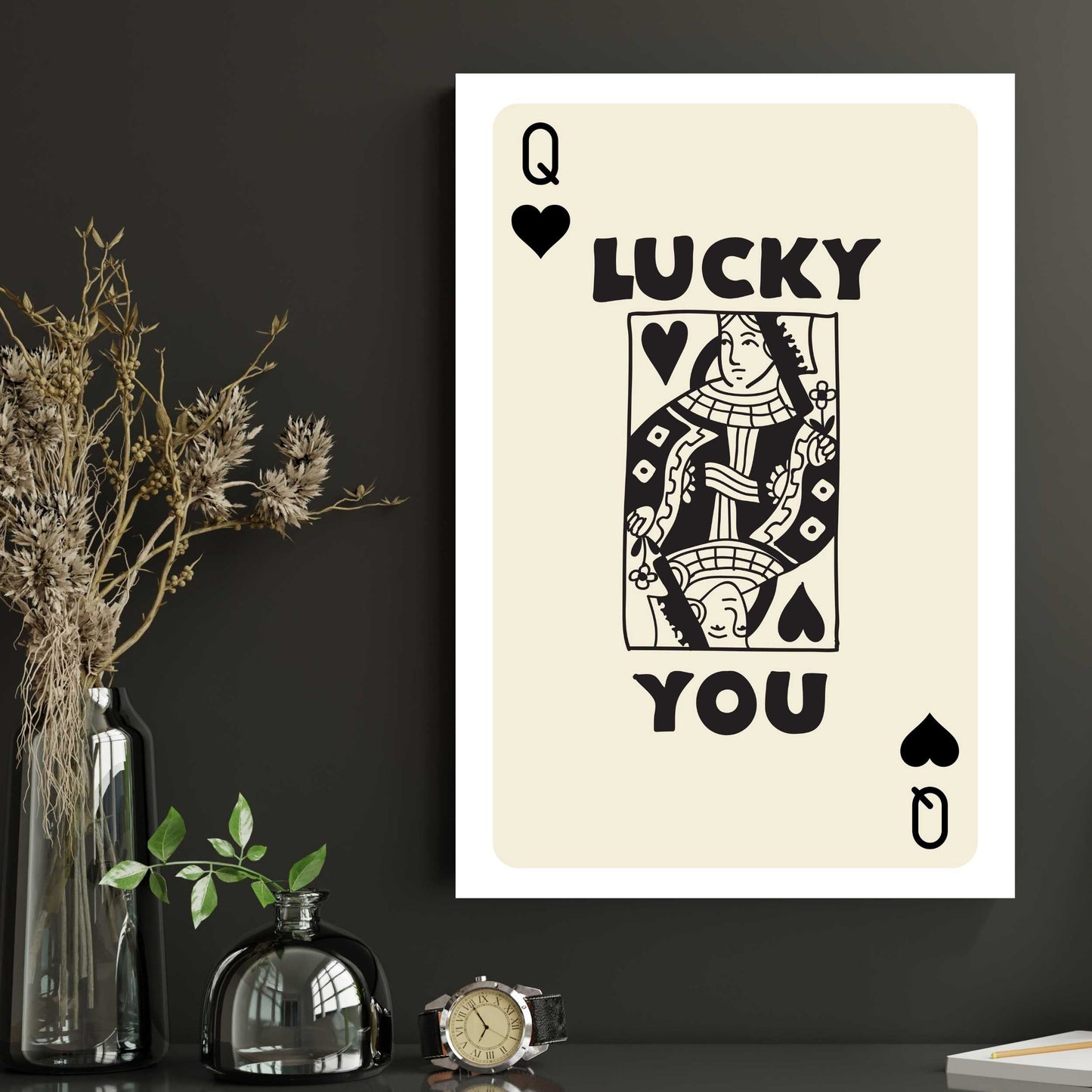 Lucky You Queen of Spades Poster