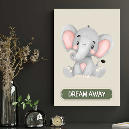 Dream Away Elephant Poster | S01