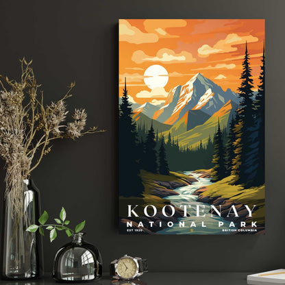 Kootenay National Park Poster | S05