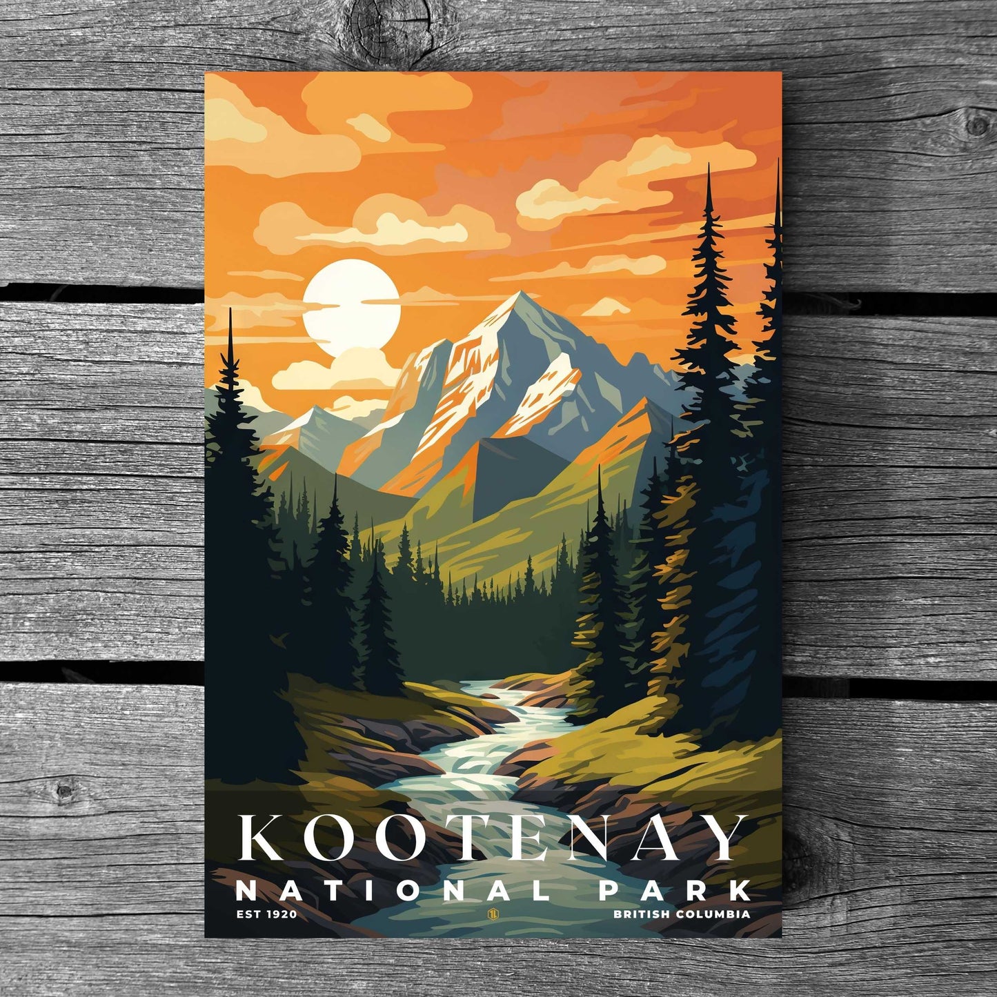 Kootenay National Park Poster | S05