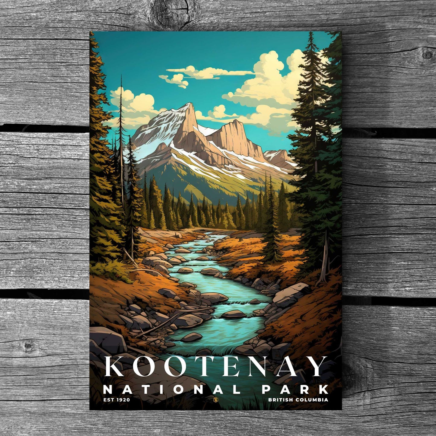 Kootenay National Park Poster | S07