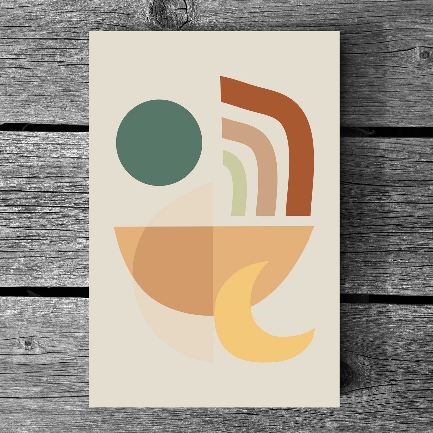 Boho Abstract Poster #20 | S01