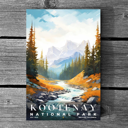 Kootenay National Park Poster | S08