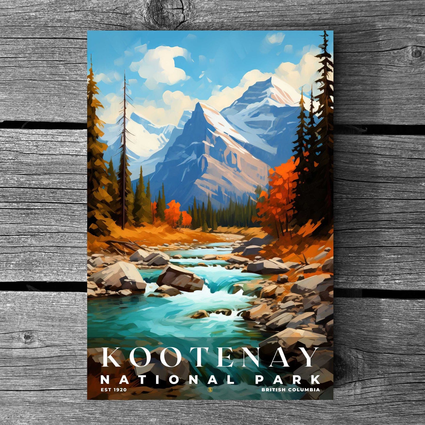 Kootenay National Park Poster | S06