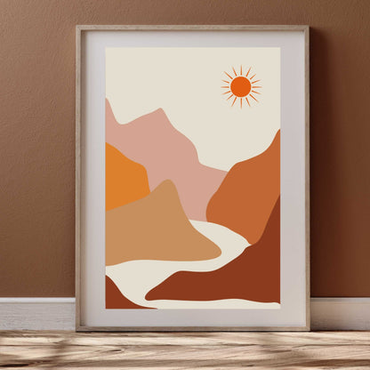 Boho Landscape Poster #20 | S01