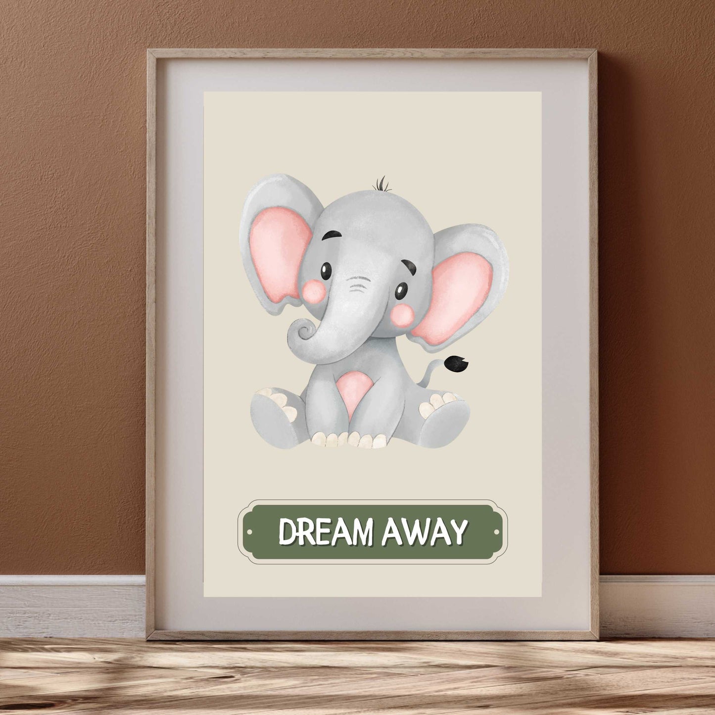 Dream Away Elephant Poster | S01