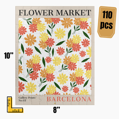 Barcelona Flower Market Puzzle | S01