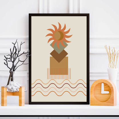 Boho Abstract Poster #02 | S01