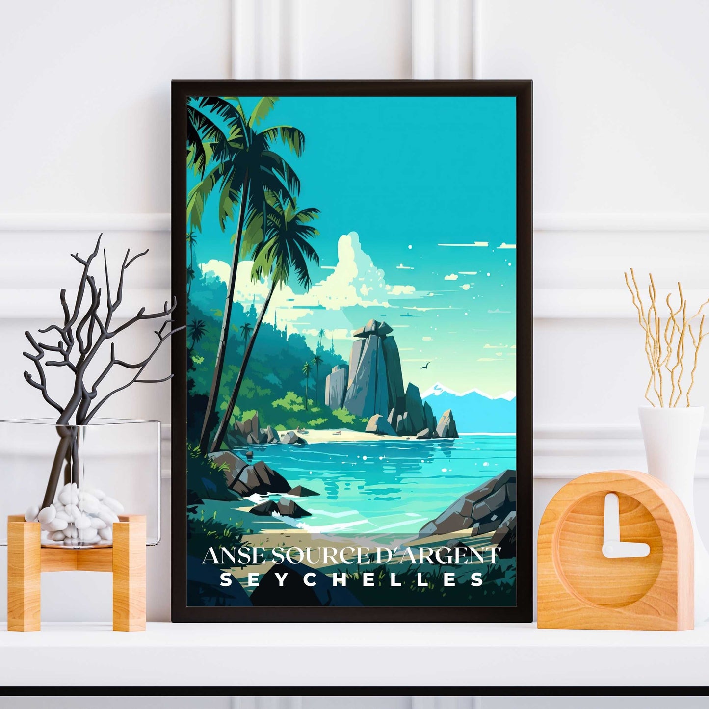 Anse Source DArgent Poster | S01