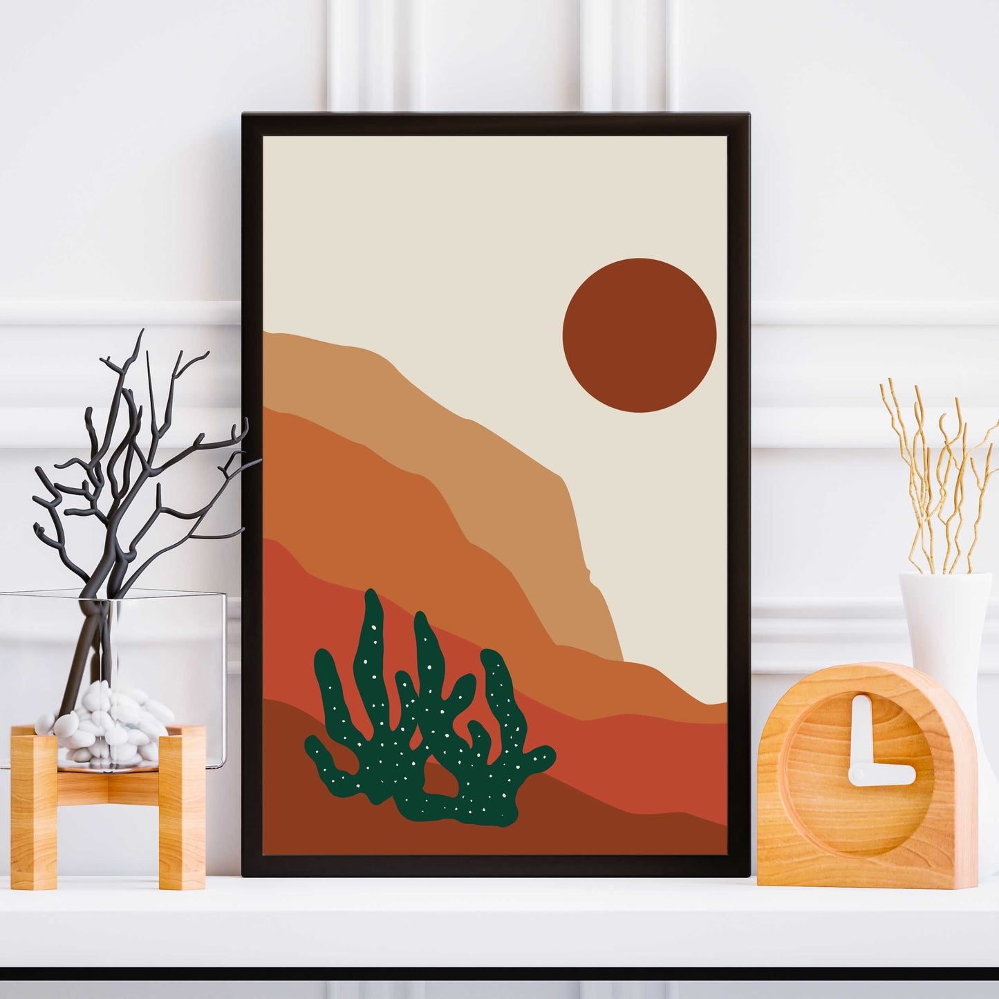 Boho Landscape Poster #02 | S01