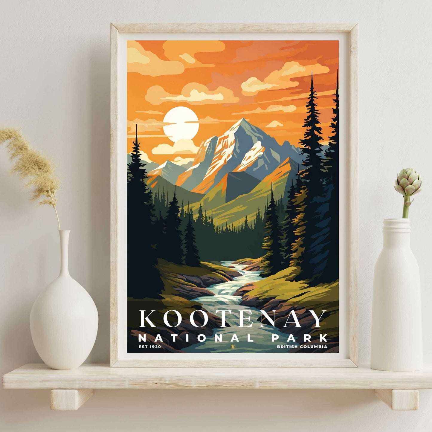 Kootenay National Park Poster | S05